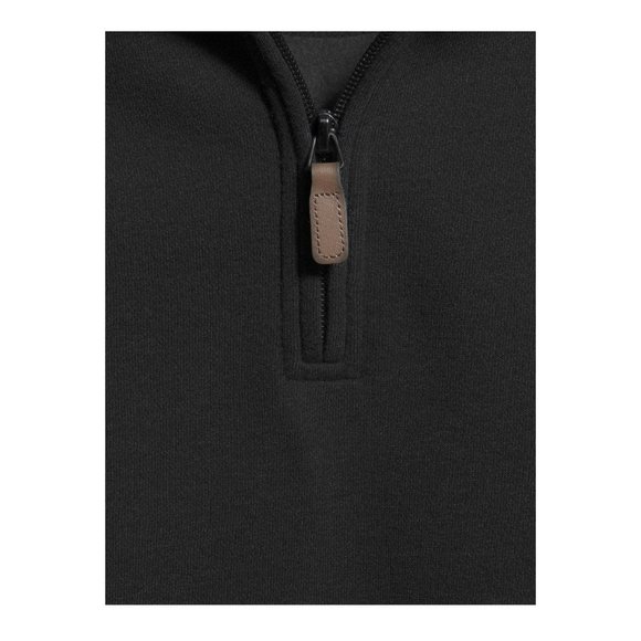 George Black Men's Quarter Zip Layering Fleece Long Sleeve Casual Size Medium - Picture 5 of 6